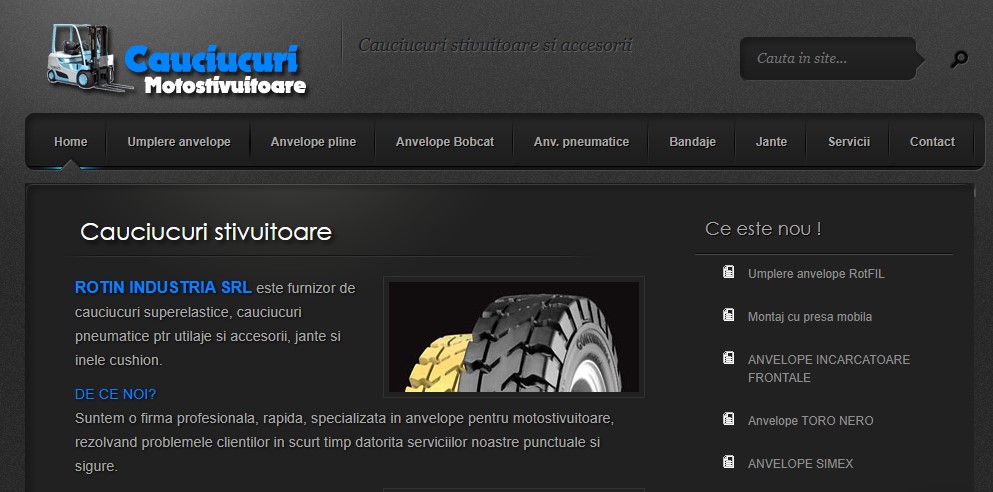 Cauciucuri stivuitoare